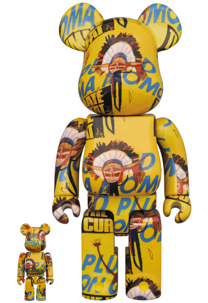 BE@RBRICK Andy Warhol BASQUIAT #3 1000％