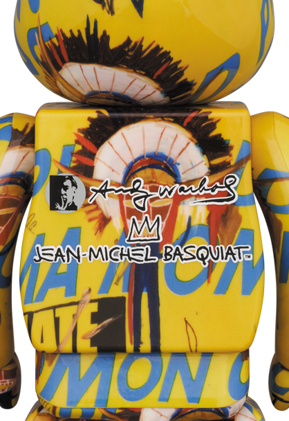 BE@RBRICK Andy Warhol BASQUIAT #3 1000％