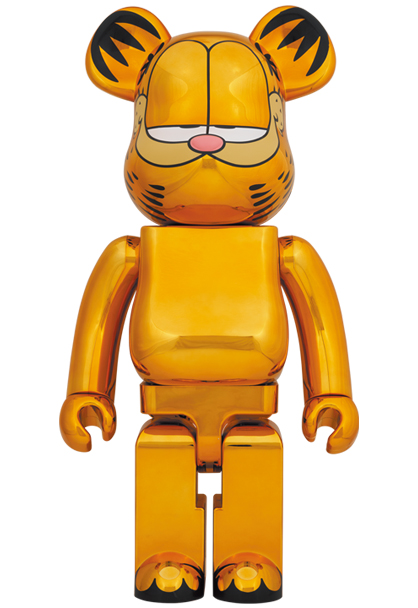 BE@RBRICKGARFIELD GOLD CHROME Ver. 1000％エンタメ/ホビー - その他