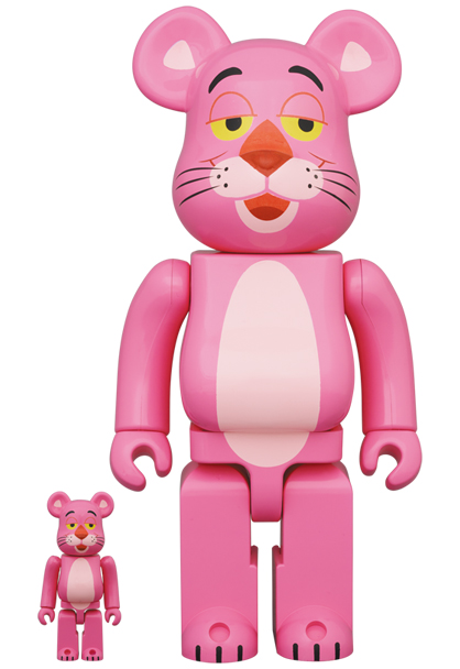 BE@RBRICK PINK PANTHER 100％ & 400％