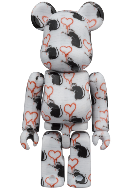 MEDICOM TOY - BE@RBRICK LOVE RAT 100％ & 400％