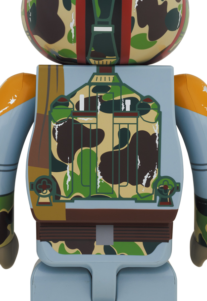 MEDICOM TOY - BE@RBRICK BAPE(R) BOBA FETT 100％ & 400％