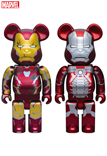 ハッピーくじ「BE@RBRICK」IRONMAN　ベアブリック賞 全20種ハッピーくじ