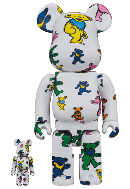 MEDICOM TOY - BE@RBRICK GRATEFUL DEAD 100％ & 400％ (DANCING BEAR)