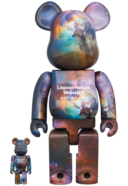 MEDICOM TOY - BE@RBRICK HUBBLE SPACE TELESCOPE Lagoon Nebula ...