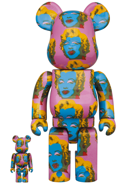 be@rbrick andy warhol marilyns 100%&400%その他