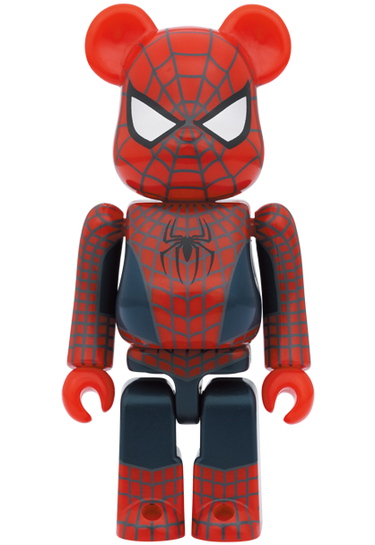 MEDICOM TOY - BE@RBRICK FRIENDLY NEIGHBORHOOD SPIDER-MAN 100％ & 400％