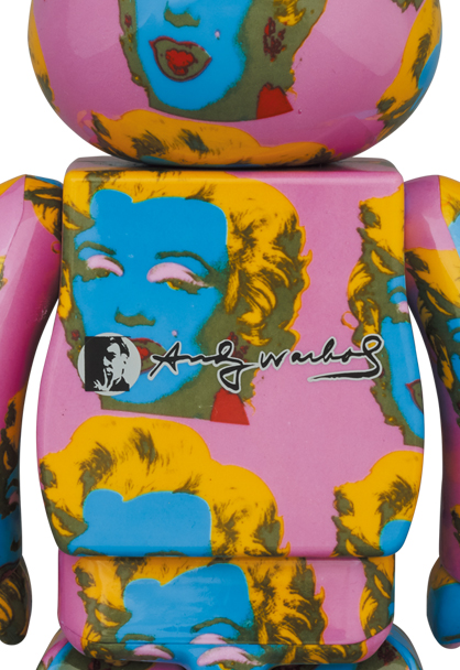 MEDICOM TOY - BE@RBRICK Andy Warhol Marilyn Monroe #2 100％ & 400％