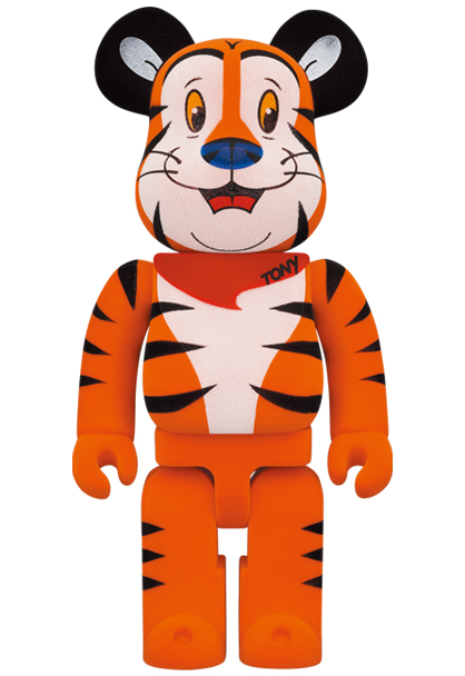 BE@RBRICK TONY THE TIGER FLOCKY Ver.