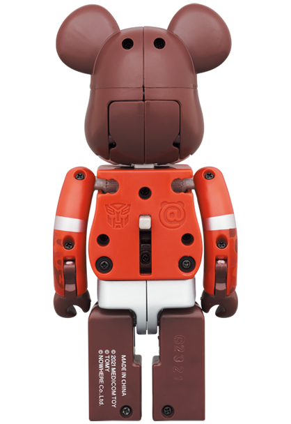 BAPE × BE@RBRICK × TRANSFORMERS RED VER.