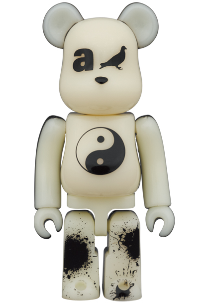 MEDICOM TOY - BE@RBRICK × atmos × STAPLE #4 100％ & 400％