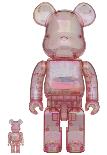 MEDICOM TOY - BE@RBRICK X-girl 2020 100％ & 400％