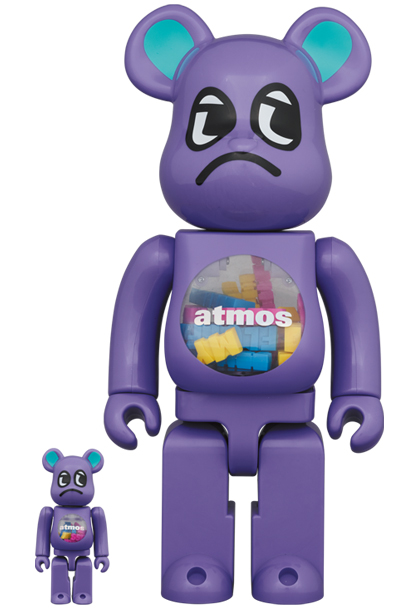 MEDICOM TOY - BE@RBRICK atmos × BADMOOD 100％ & 400％