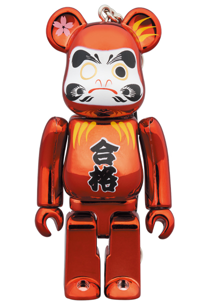 その他国内正規品 BE@RBRICK 達磨 合格 金メッキ 弐 100% 400％