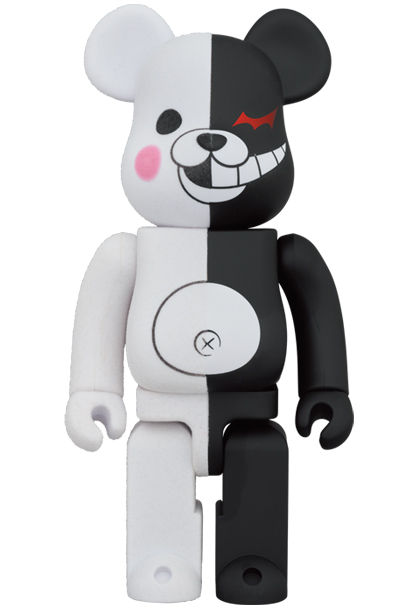 BE@RBRICK モノクマ ラバーコート＆フロッキー 100% & 400%