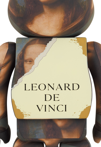 ベアブリックモナリザサイズBE@RBRICK LEONARD DE VINCI Mona Lisa