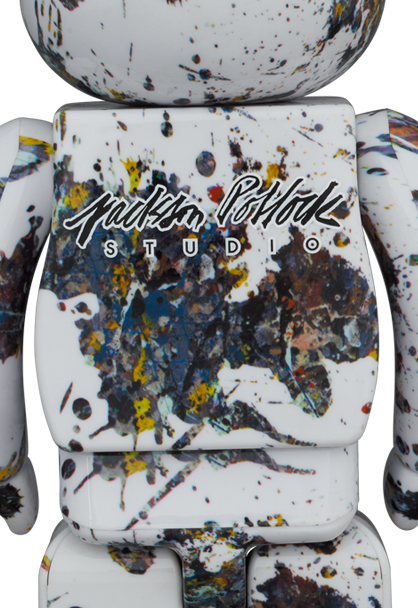 MEDICOM TOY - BE@RBRICK Jackson Pollock Studio(SPLASH) 100％ & 400％