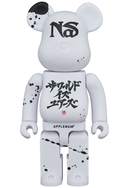 MEDICOM TOY - BE@RBRICK × NAS × APPLEBUM BE@RBRICK 100％ & 400％