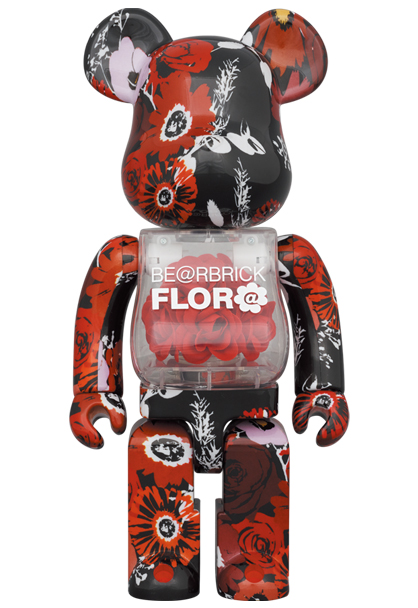 BE@RBRICK FLOR@ 400％ medicom toy ベアブリック