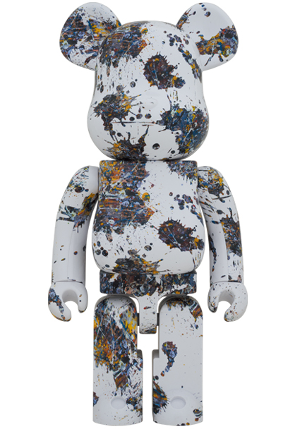 BE@RBRICK Jackson Pollock SPLASH