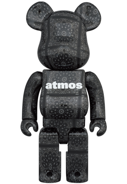 BE@RBRICK atmos BANDANA 100％& 400％ MULTI