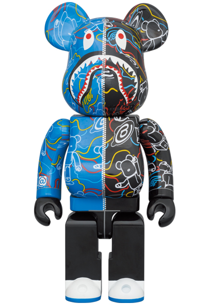 BAPE BE@RBRICK LINE CAMO SHARK 100％&400％ベアブリック - dgw