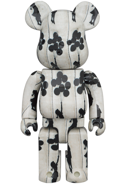 MEDICOM TOY - BE@RBRICK Flying Balloons Girl 100％ & 400％