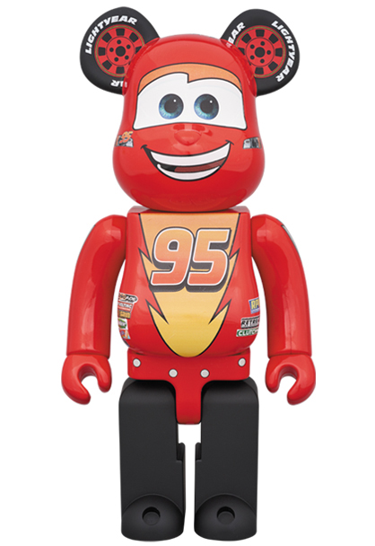 BE@RBRICK  Lightning McQueen  カーズ　400％