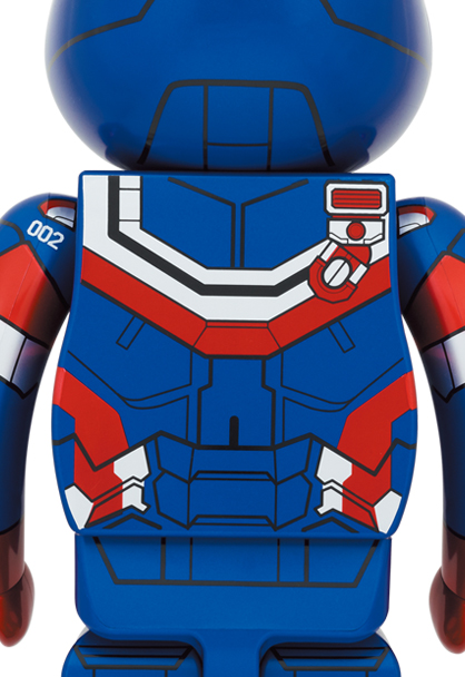 【新品未使用】BE@RBRICK IRON PATRIOT 1000％