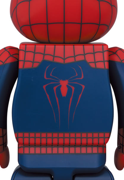 BE@RBRICK SPIDER-MAN 100％ & 400％ 黒赤セット