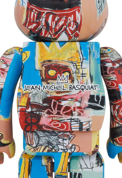 MEDICOM TOY - BE@RBRICK JEAN-MICHEL BASQUIAT #6 1000％