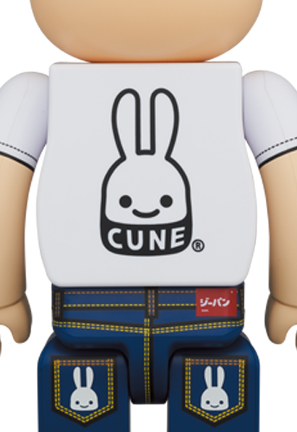 MEDICOM TOY - BE@RBRICK CUNE(R) 100％ ＆ 400％