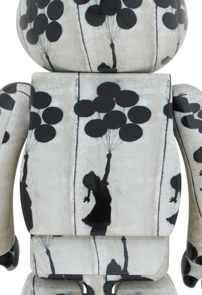 BE@RBRICK BANKSY FLYING BALLOONS GIRL