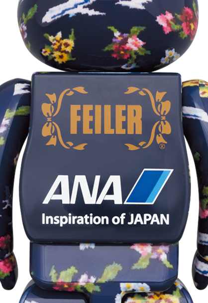 【新品未開封】FEILER × BE@RBRICK for ANA