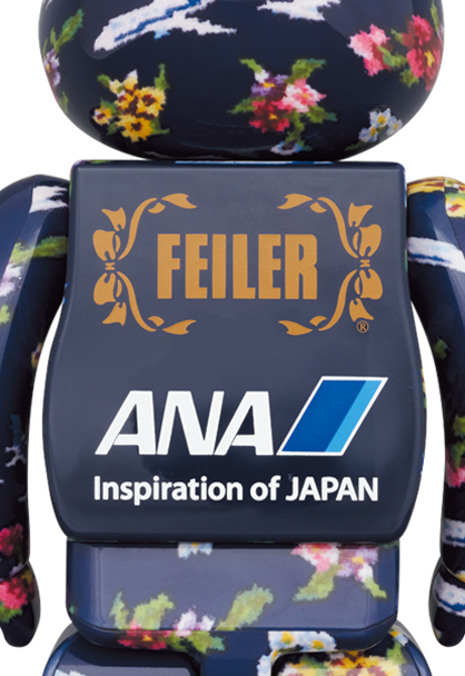 MEDICOM TOY - 〈ANAオリジナル〉 FEILER × BE@RBRICK for ANA ANAマイ ...