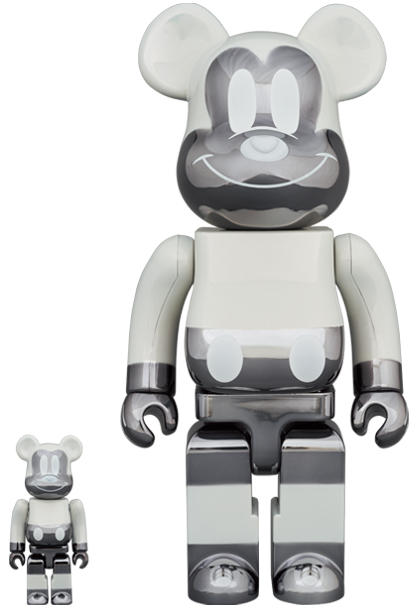 MEDICOM TOY - BE@RBRICK fragmentdesign MICKEY MOUSE REVERSE Ver ...