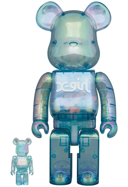 X-girl BE@RBRICK 100% & 400%