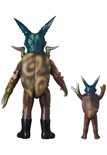 東映レトロソフビコレクション カミキリキッド(新色)+ミニソフビ 新品