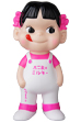 不二家ソフビコレクション ペコちゃん（白×蛍光ピンク）
