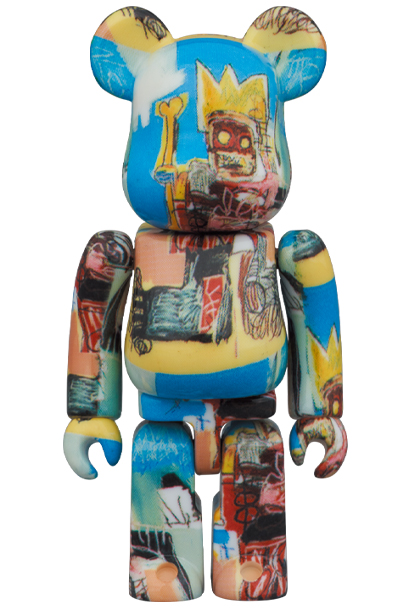 MEDICOM TOY - BE@RBRICK JEAN-MICHEL BASQUIAT #6 100％ & 400％