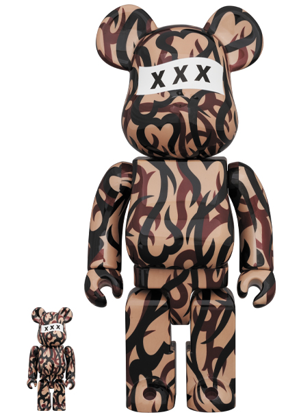 MEDICOM TOY - BE@RBRICK NUMBER(N)XXX 100％ ＆ 400％