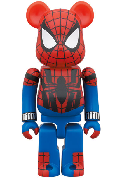 BE@RBRICK FRIENDLY SPIDER-MAN 100％&400％ベアブリック