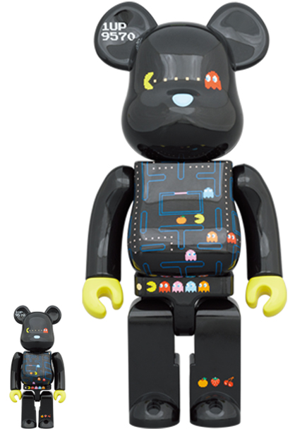 BE@RBRICK PAC-MAN 100％ & 400％