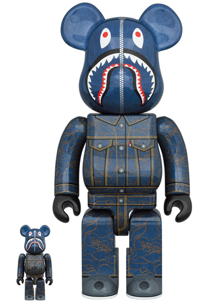 新品　BAPE X LEVI’S BE@RBRICK 100% & 400%