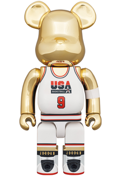 MEDICOM TOY - BE@RBRICK Michael Jordan 1992 TEAM USA 100％ & 400％