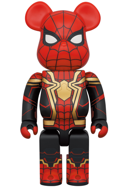 MEDICOM TOY - BE@RBRICK SPIDER-MAN INTEGRATED SUIT 100％ & 400％