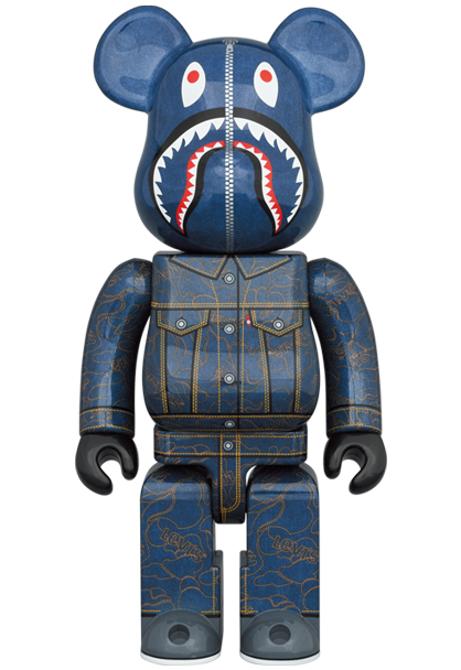 BE@RBRICK BAPE x Levi’s 100% & 400%