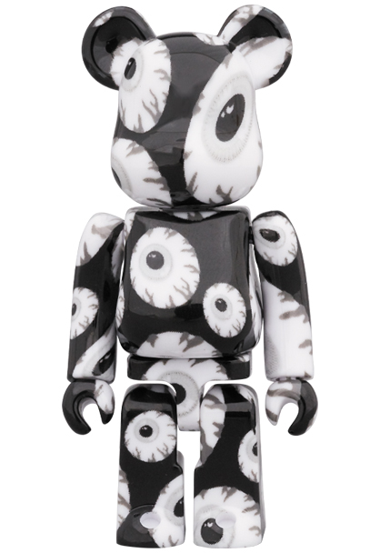 BE@RBRICK Mishka monochromatic 100％ 400％