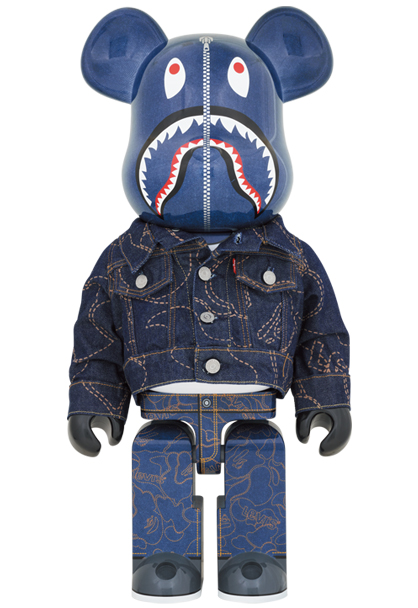 MEDICOM TOY - BE@RBRICK BAPE(R) × Levi's(R) 1000％