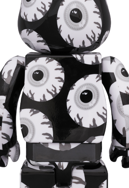 BE@RBRICK Mishka monochromatic 100％ 400％